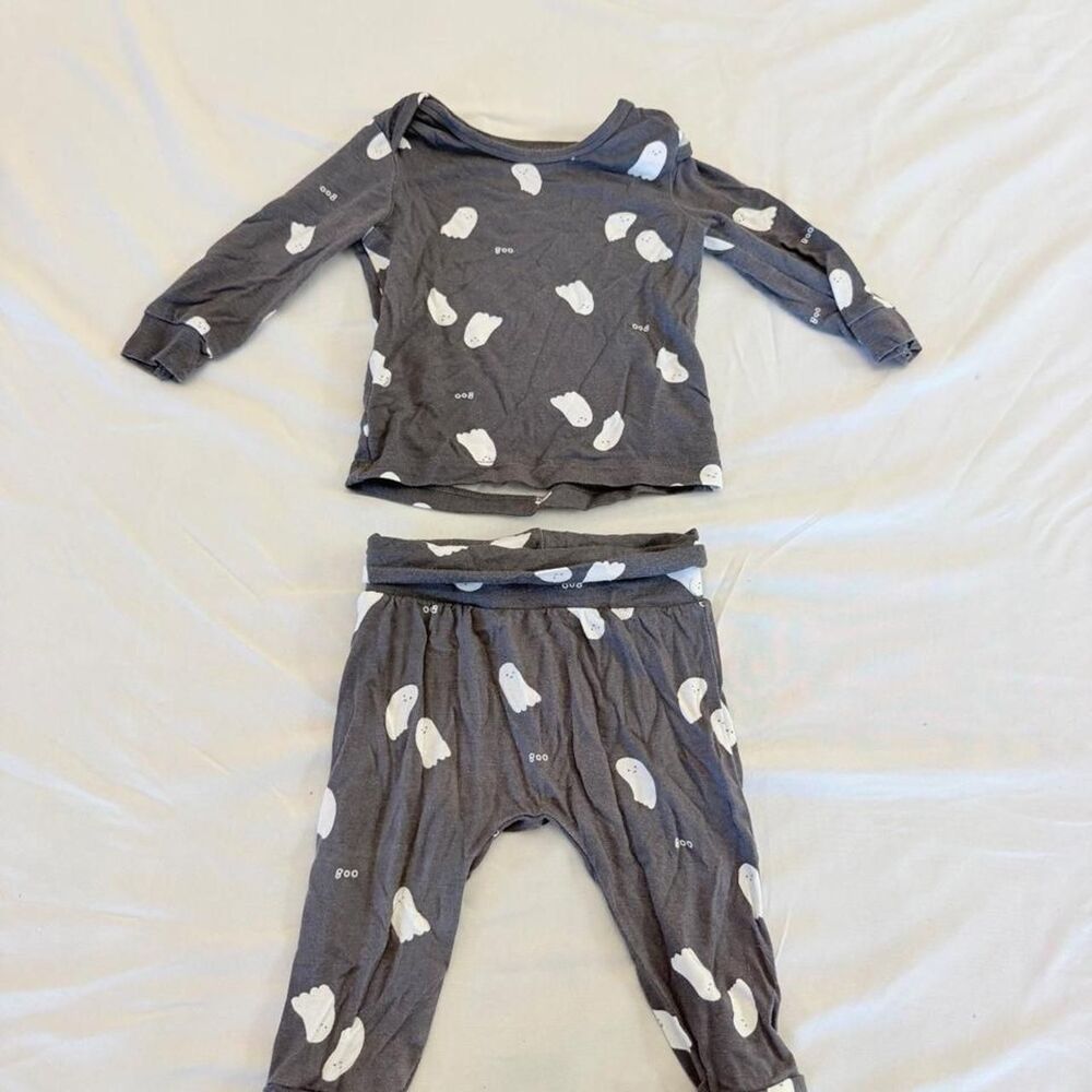 Carter-s Grey and Blue Sleepsuits-babygrows